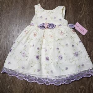 Katie M Girls Ivory Dress
